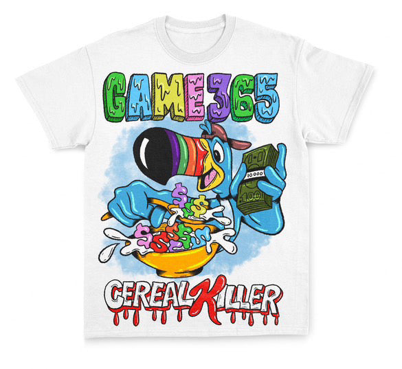 GAME 365 “Cereal Killer” Graphic T-Shirt