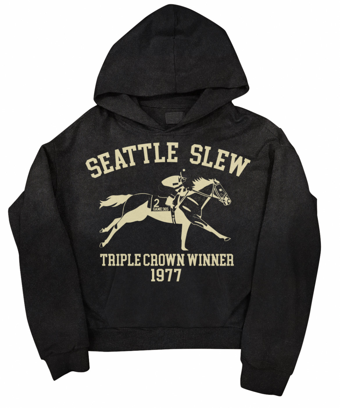 GAME 365 “Seattle Slew” Limited Edition Premium Fit Graphic Hoodie